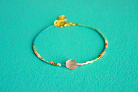 DREAM armbånd (beach pink)