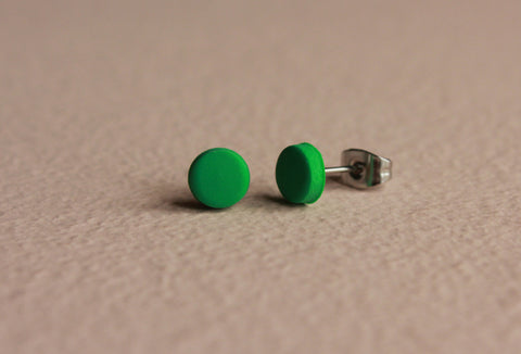 DOT øreringe, lille (grøn)