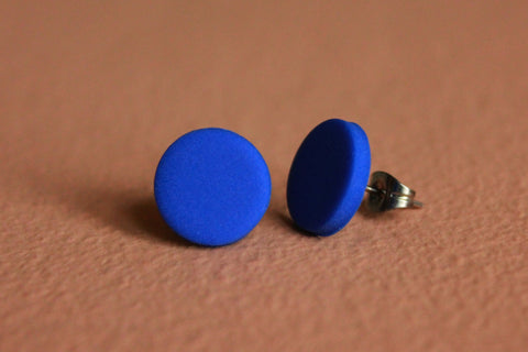 DOT øreringe (kobolt blå)